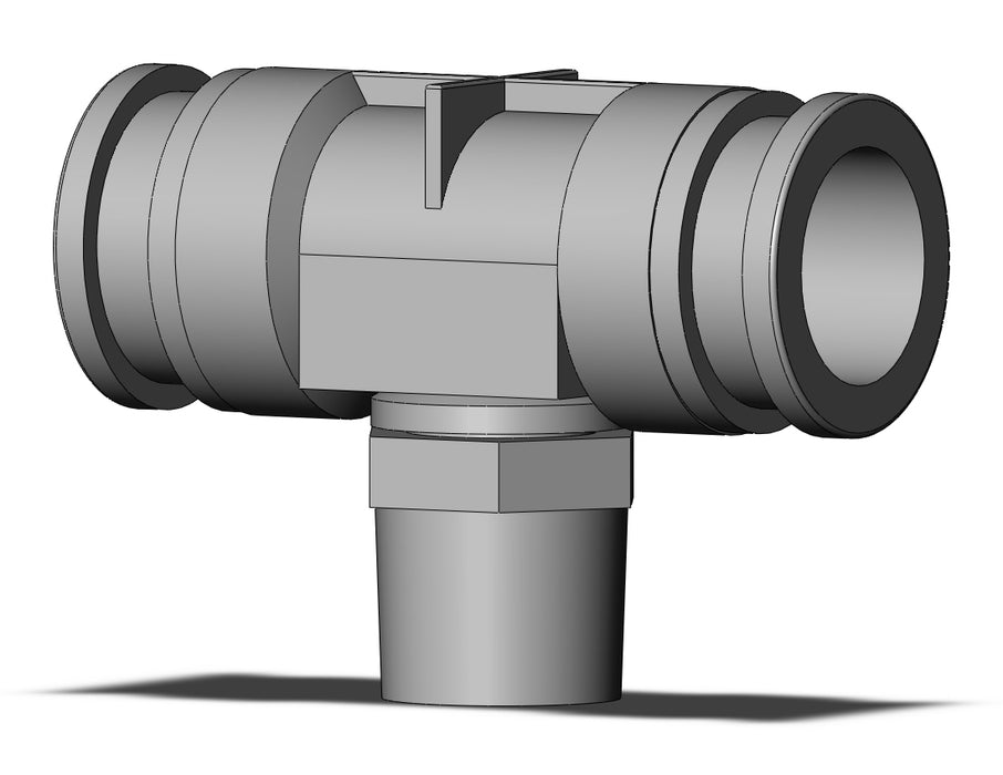 KQB2T13-N02S Fitting, Nickel Plated Brass