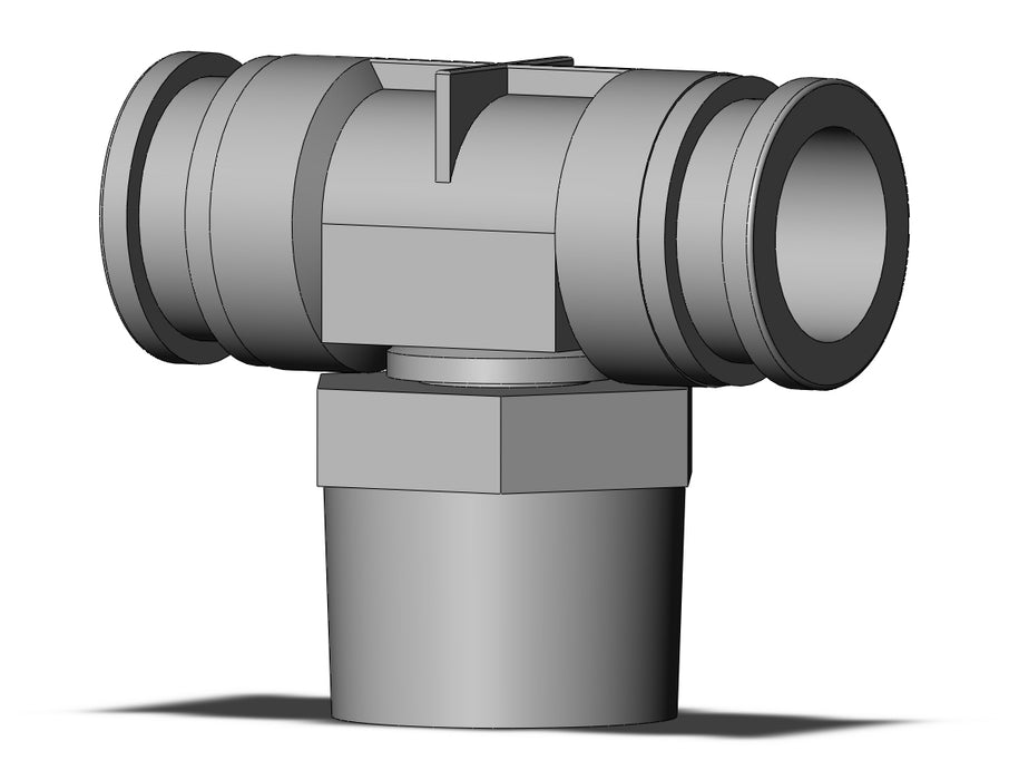 KQB2T13-N04S Fitting, Nickel Plated Brass