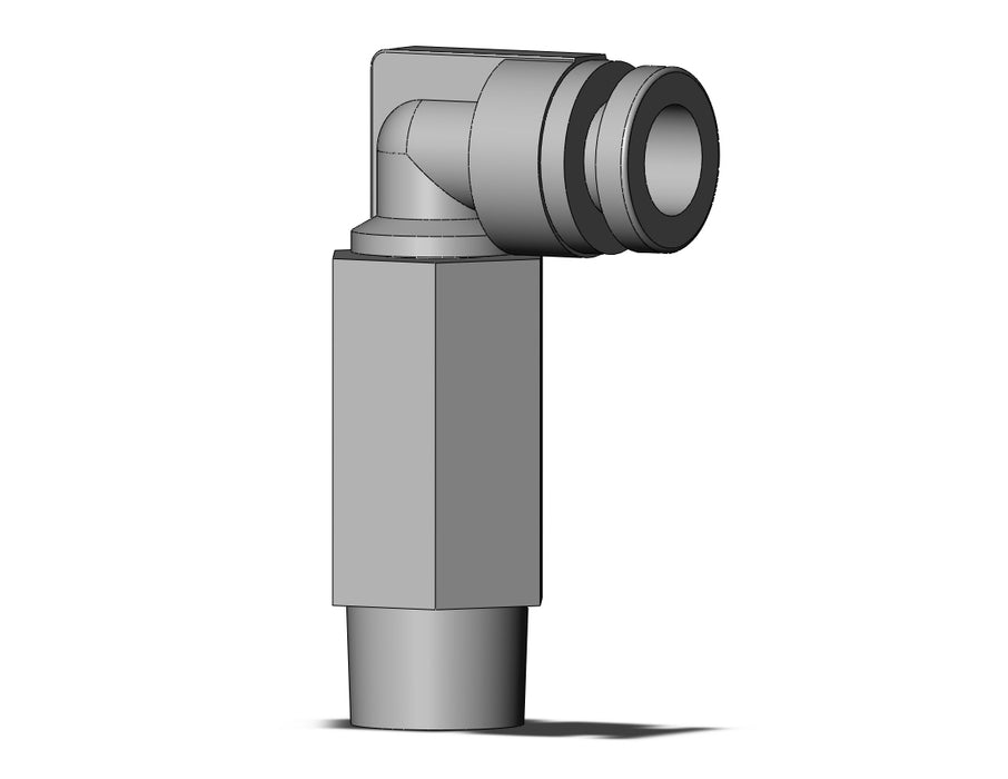 KQB2W07-N01S Fitting, Nickel Plated Brass