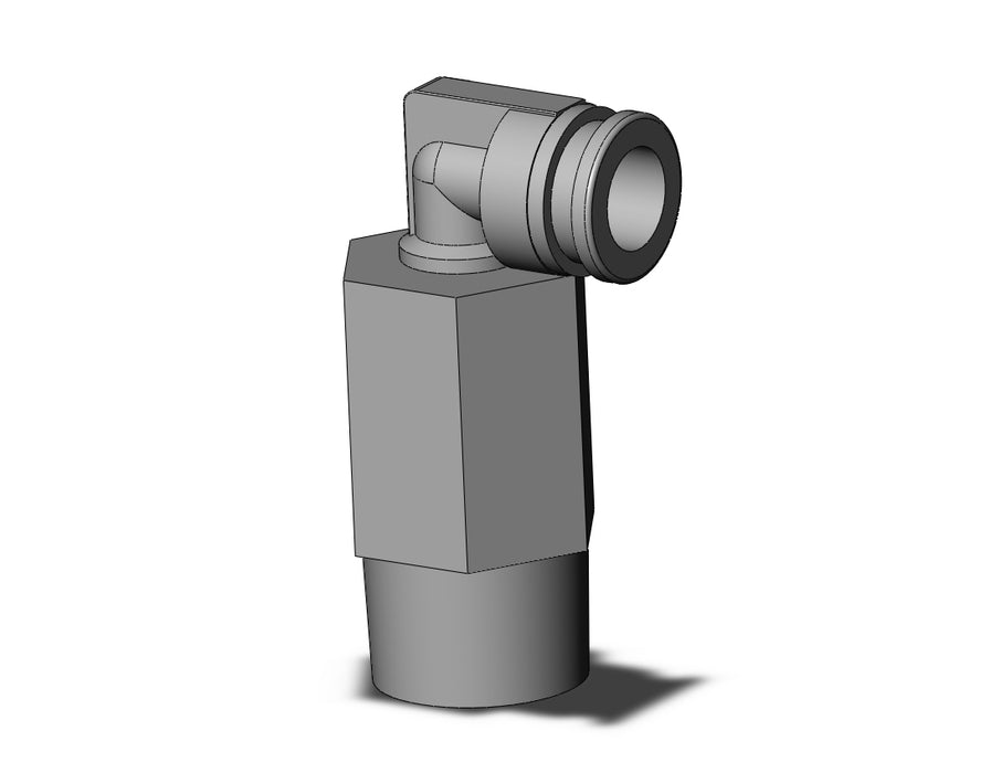 KQB2W10-04S Fitting, Nickel Plated Brass