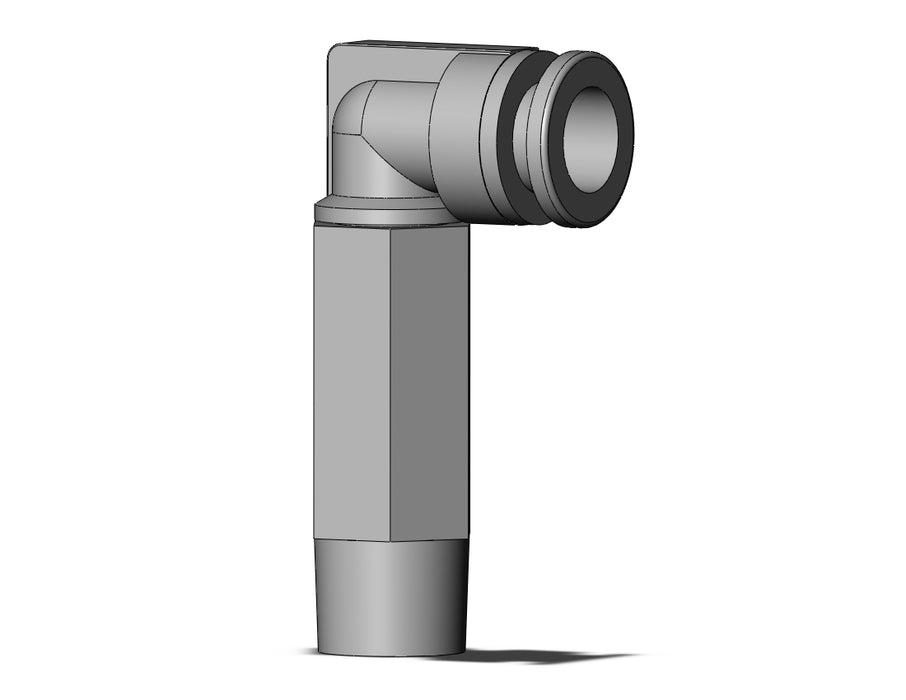 KQB2W11-N02S Fitting, Nickel Plated Brass