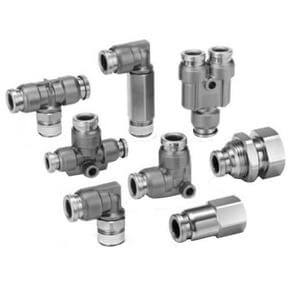 KQB2H04-01S Fitting, Nickel Plated Brass
