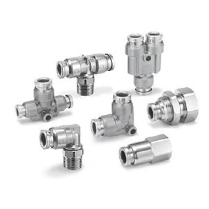 KQB2L11-N01-F FITTING, NICKEL PLATED BRASS