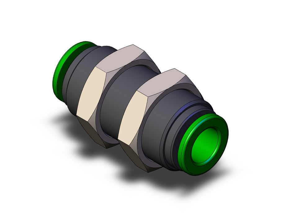 KRE08-00W2 Fitting, Bulkhead Union