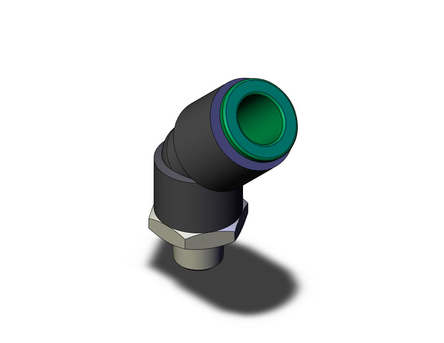 KRK10-01S Fitting, 45 Deg. Male Elbow