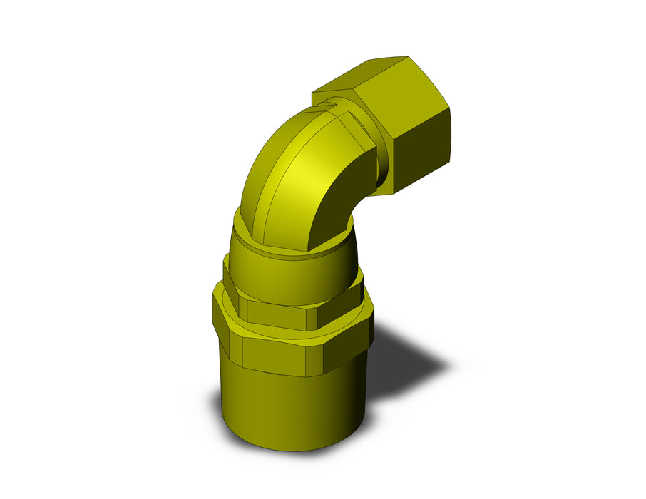 L10-04 FITTING, MALE SWIVEL ELBOW