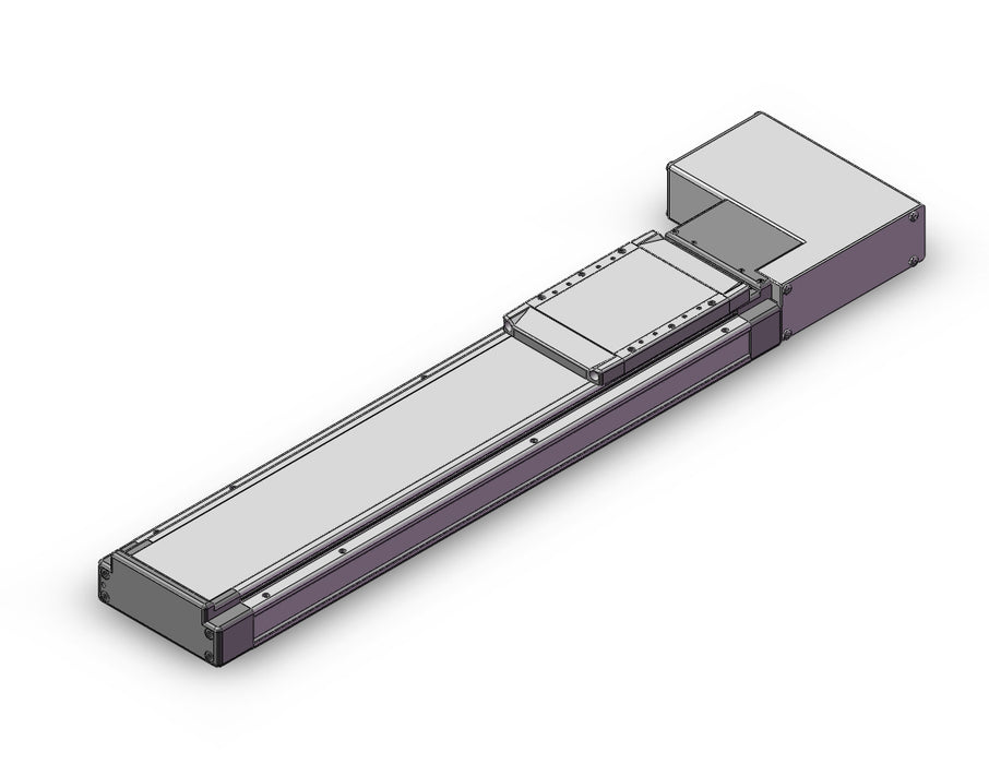 LEJB40S2T-400B-RA HI RIGIDITY RODLESS SLIDER, BELT