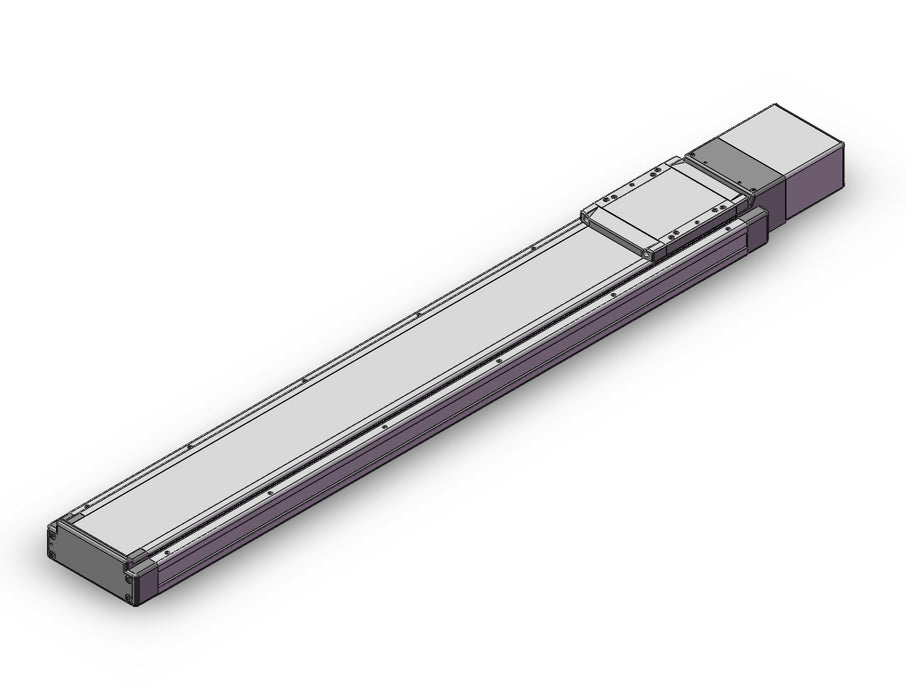 LEJS63S7B-900 Hi Rigidity Rodless Slider, Ball Screw