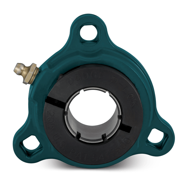 LF-DL-107 D-Lok 3-Bolt Light Duty Flange Bearing