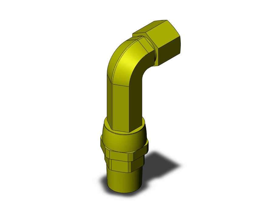 LL08-02 FITTING, EXTENDED MALE ELBOW