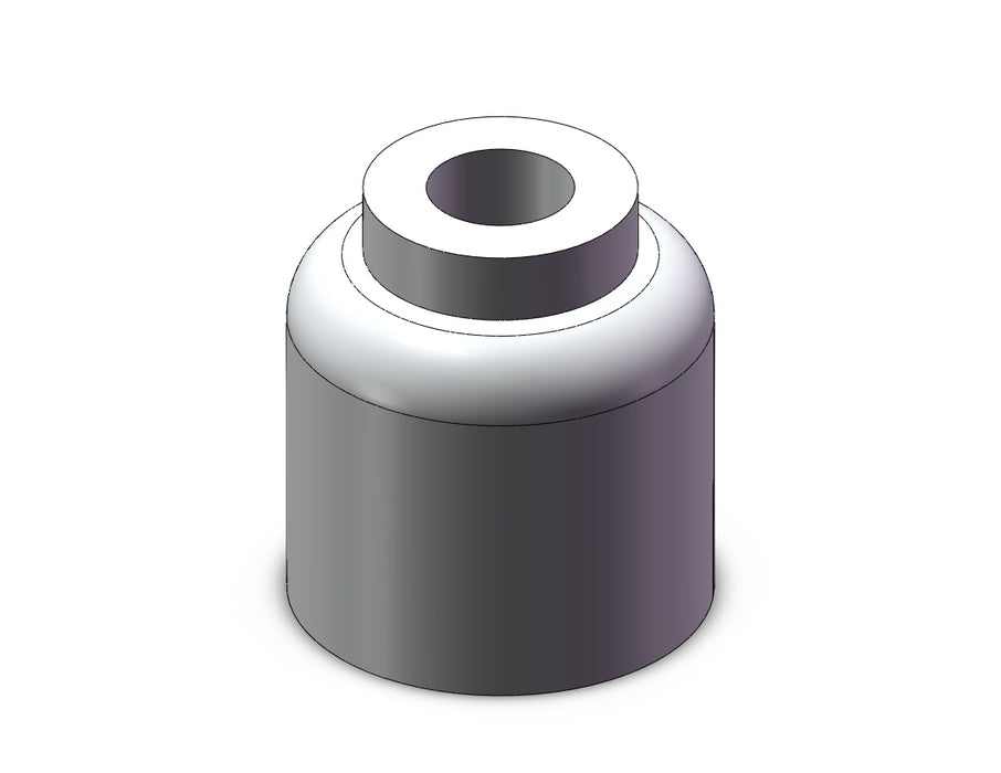 LQ1-5CP19 FITTING, TUBING CAP, FLUOROPOLYMER