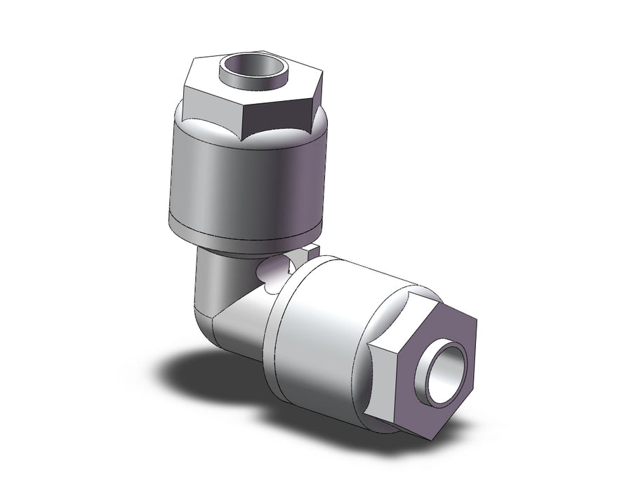 LQ1E2A-1 FITTING, ELBOW, FLUOROPOLYMER