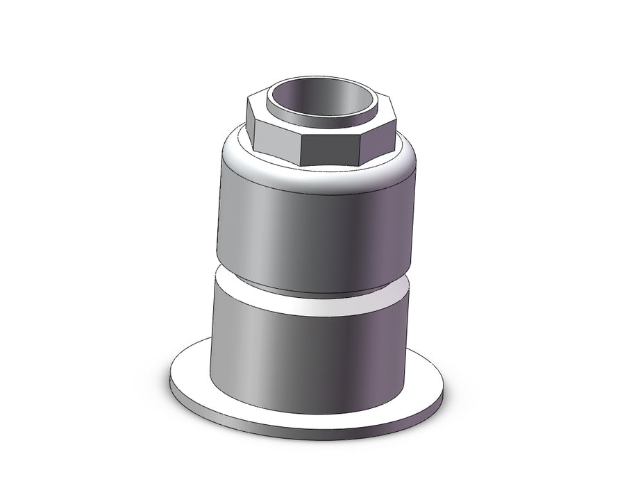 LQ1F6A FITTING, HIGH PURITY,TUBE CONN