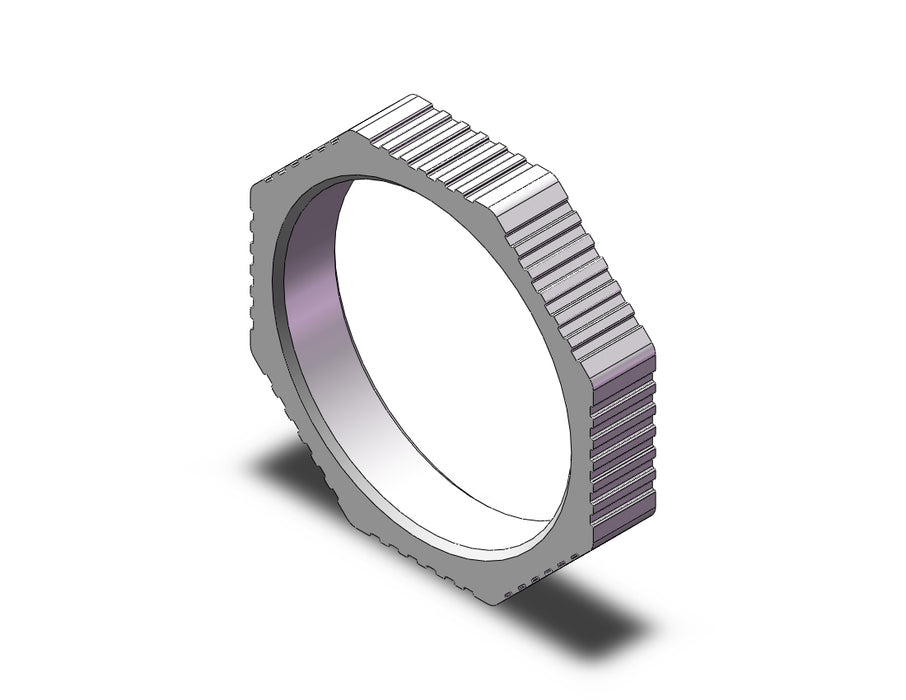 LQNP16 HIGH PURITY, PANEL MOUNT NUT