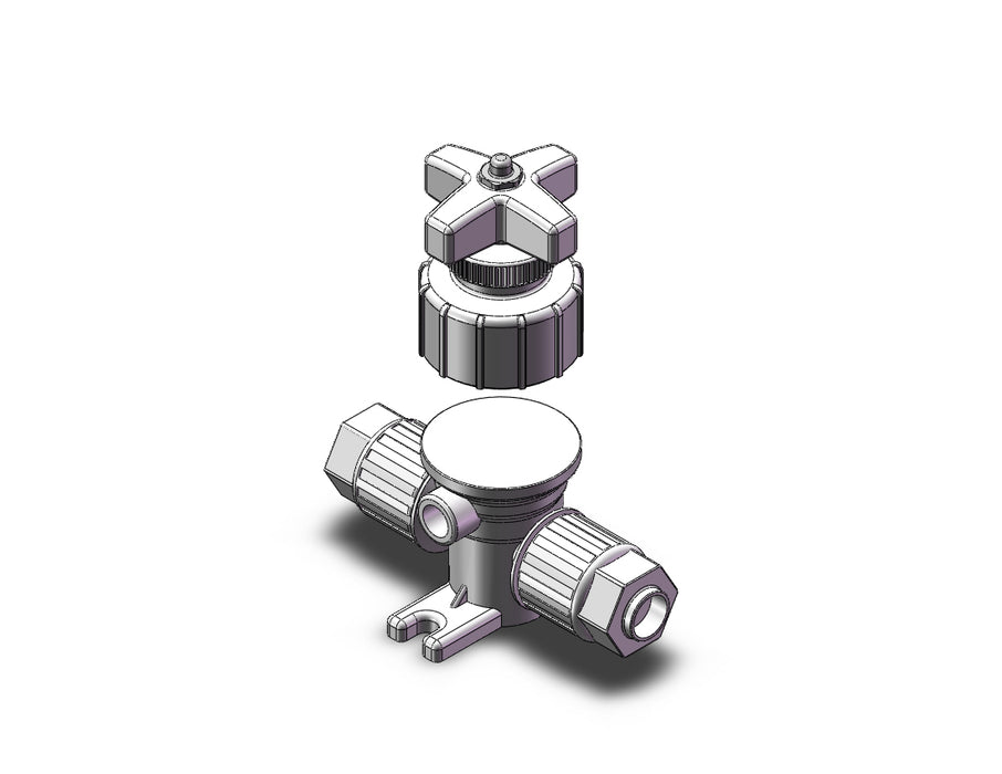 LVQH40-Z13R-4-N High purity chemical valve