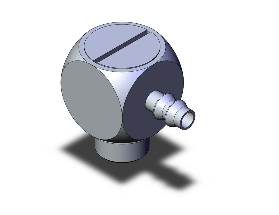 M-5ALU-3 FITTING, BARB ELBOW