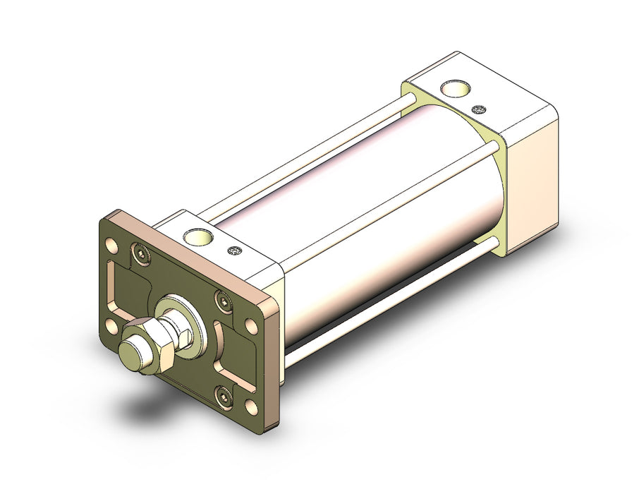 MBBF100-200-HN Cylinder, MB, Tie Rod, With End Lock