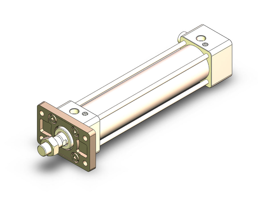 MBBF50-200-HL Cylinder, MB, Tie Rod, With End Lock