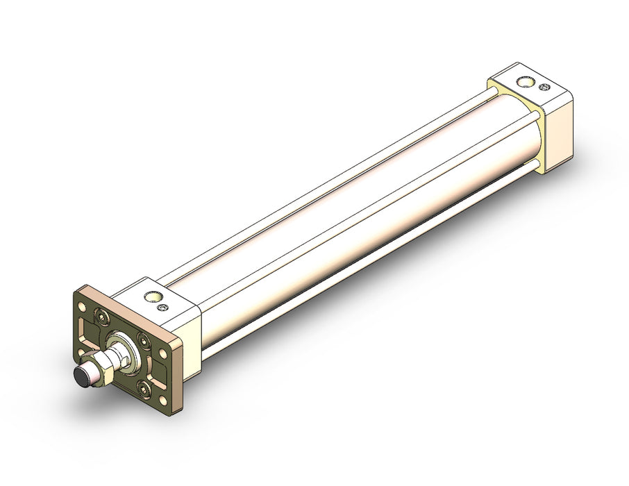 MBBF50-350-RN Cylinder, MB, Tie Rod, With End Lock