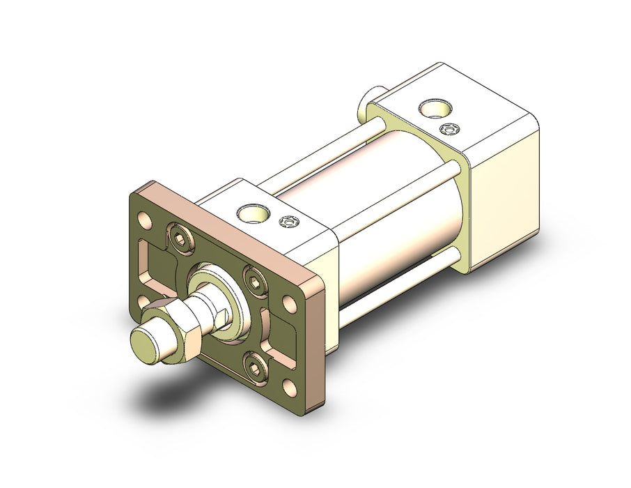 MBBF50-50-HL Cylinder, MB, Tie Rod, With End Lock