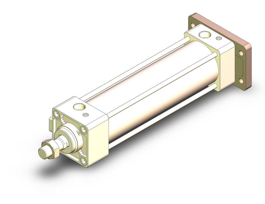 MBBG63-200-RN Cylinder, MB, Tie Rod, With End Lock