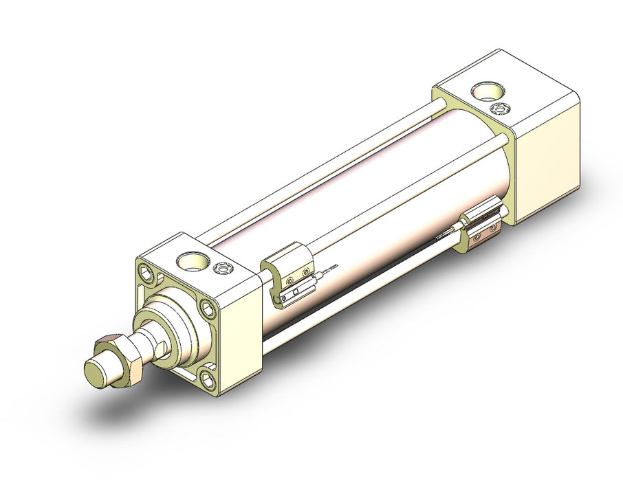 MDBBB40-125-HN-M9BL CYL, TIE ROD, END LOCK