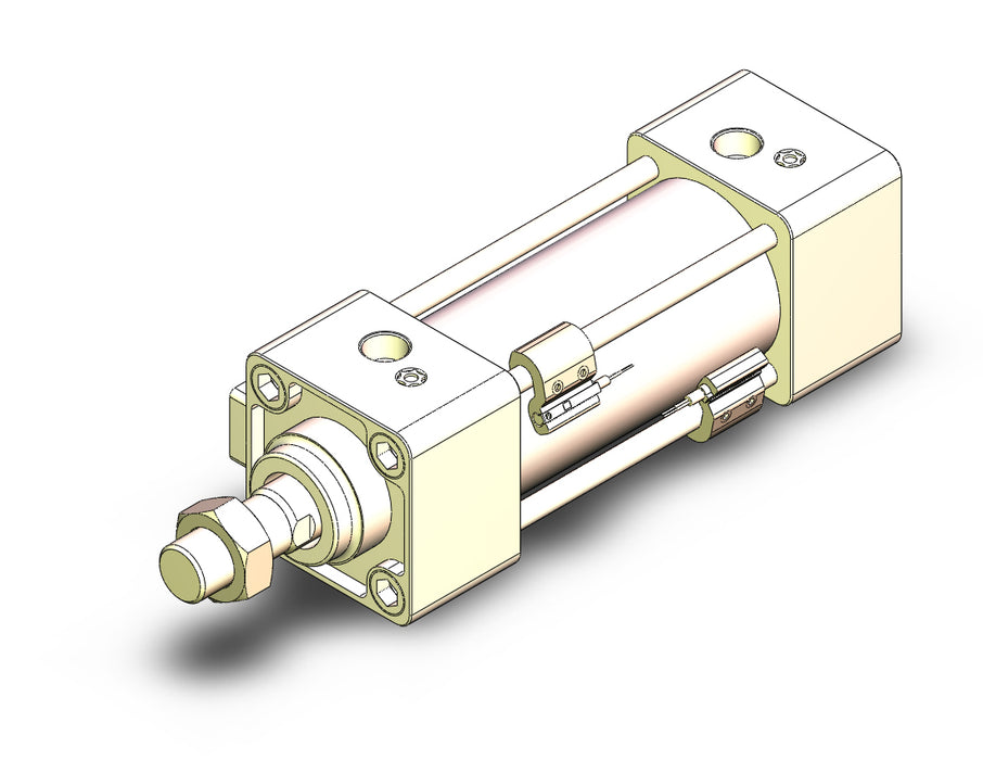 MDBBB50-75-WN-M9BWZ Cylinder, MB, Tie Rod, With End Lock