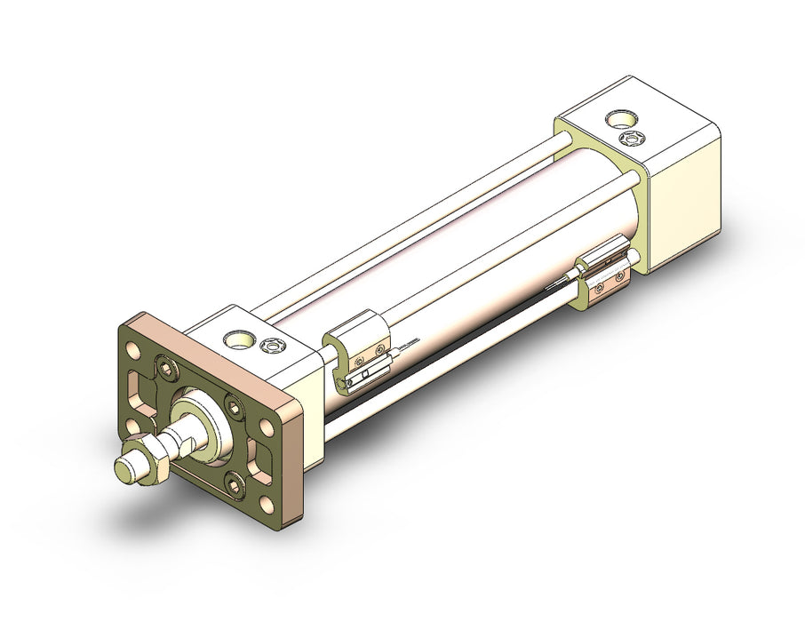 MDBBF32-125-HN-M9BL Cylinder, MB, Tie Rod, With End Lock