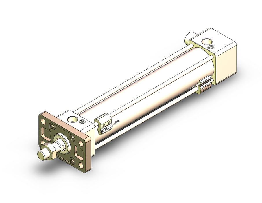MDBBF40-200-HL-A93L Cylinder, MB, Tie Rod, With End Lock
