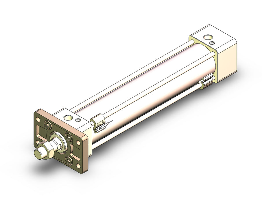 MDBBF50-250-HN-M9BASDPC3 Cylinder, MB, Tie Rod, With End Lock