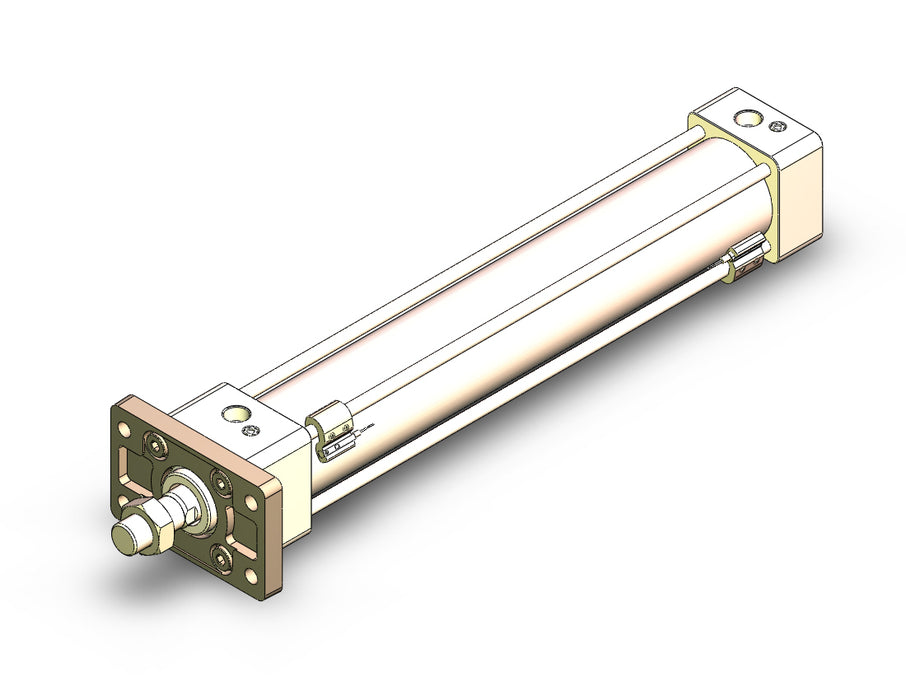 MDBBF50-300-RN-M9BW Cylinder, MB, Tie Rod, With End Lock
