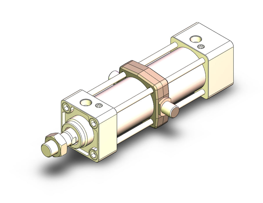 MDBBT50-125-HN Cylinder, MB, Tie Rod, With End Lock