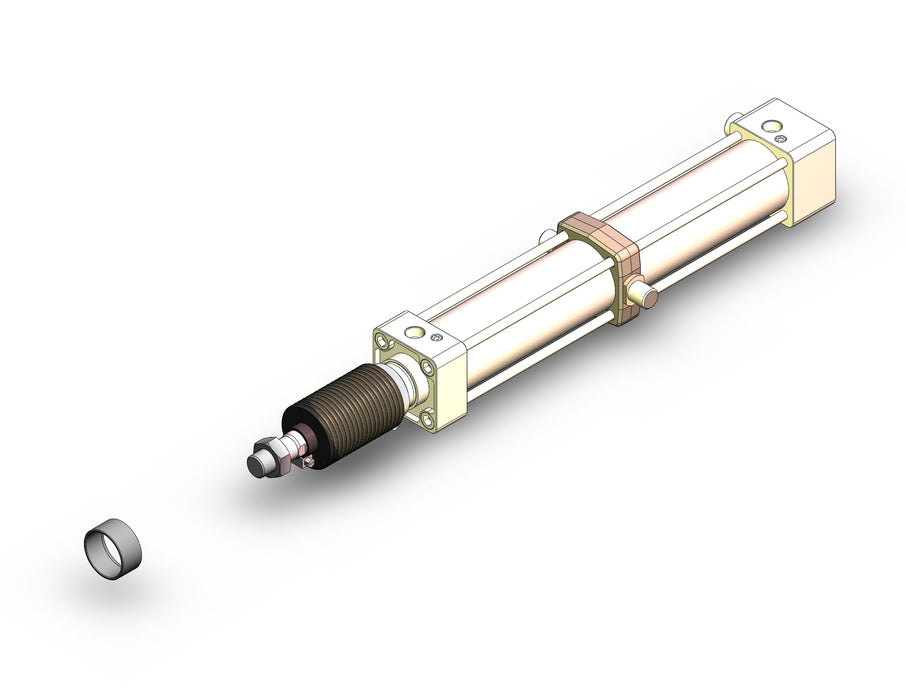 MDBBT50TN-300J-HL Cylinder, MB, Tie Rod, With End Lock