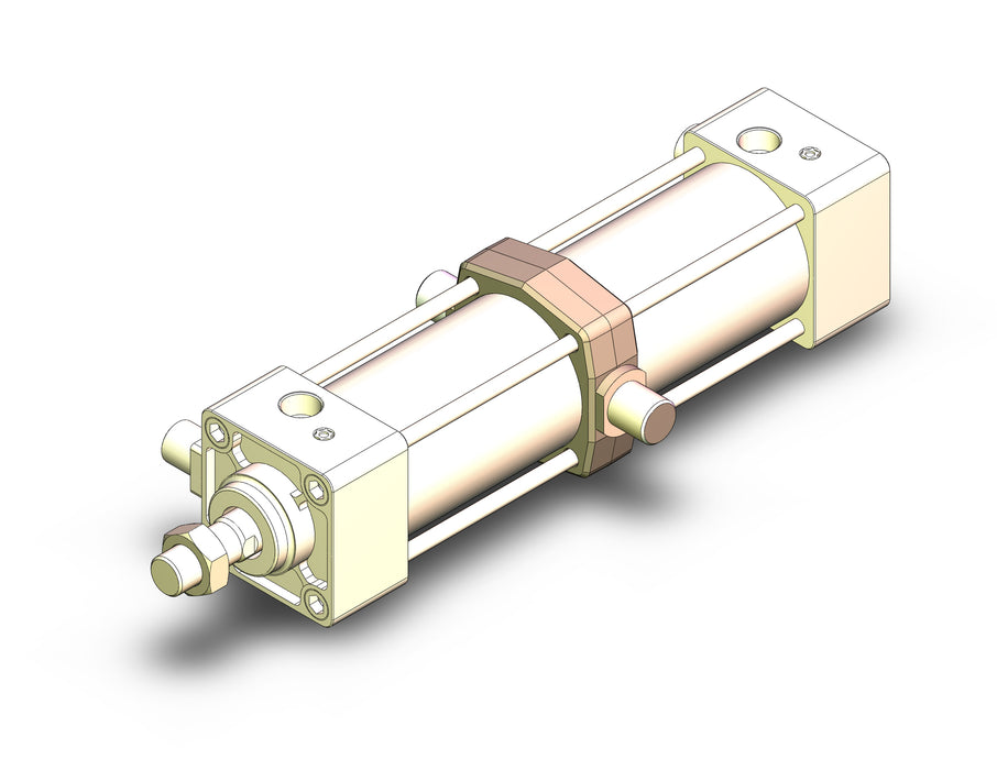 MDBBT63-200-WL Cylinder, MB, Tie Rod, With End Lock