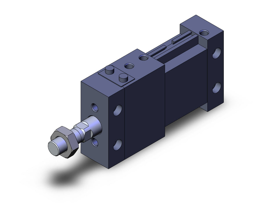 MDLUB25-10DM-B Cyl, Plate w/Lock, Auto Sw Capable