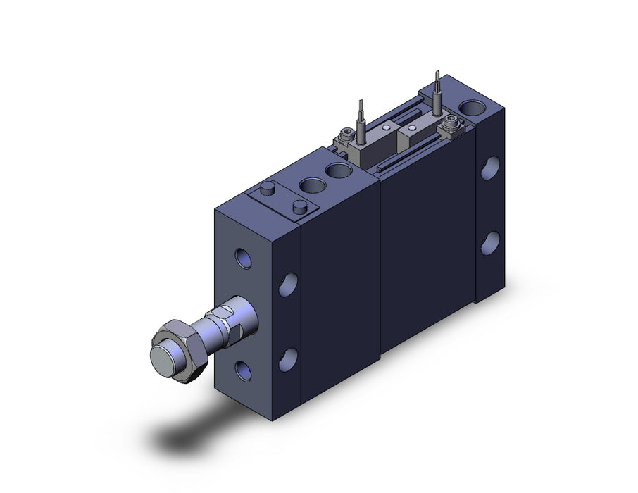 MDLUB40-25DM-B-A73L Cyl, Plate w/Lock, Auto Sw Capable