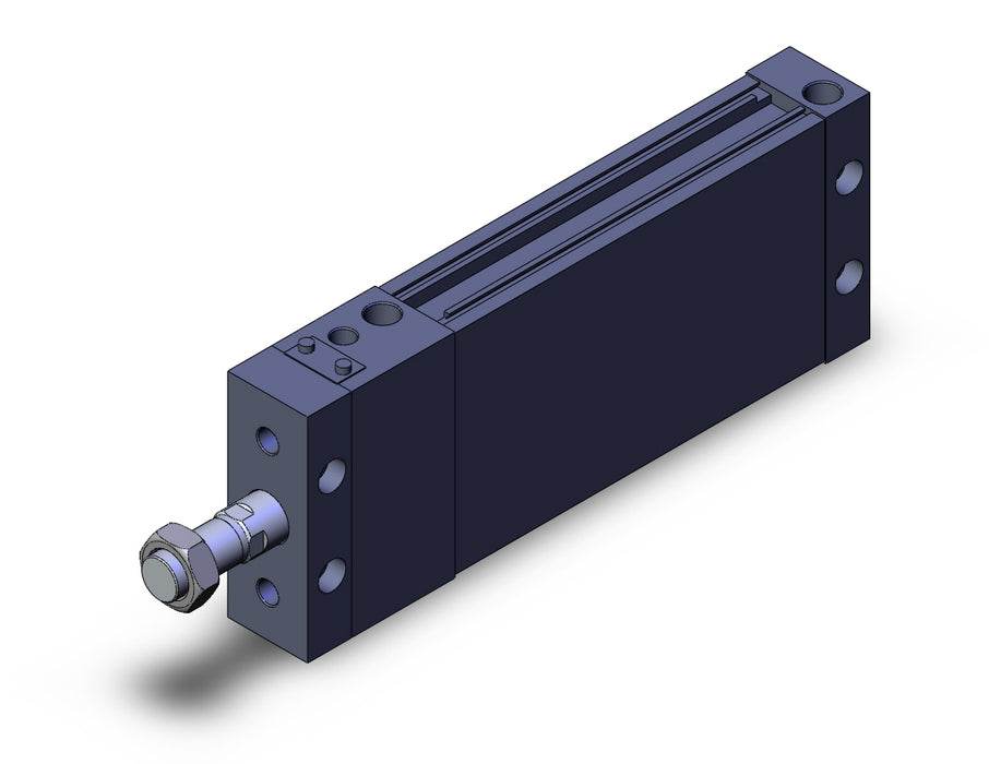 MDLUB50-150DM-B Cyl, Plate w/Lock, Auto Sw Capable