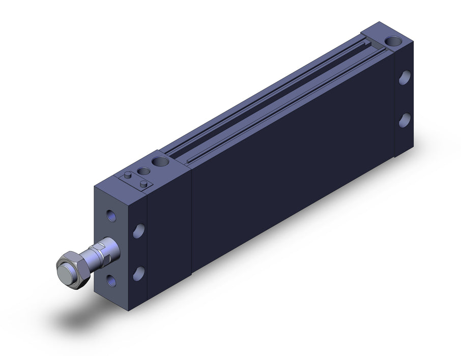 MDLUB50-200DM-B Cyl, Plate w/Lock, Auto Sw Capable