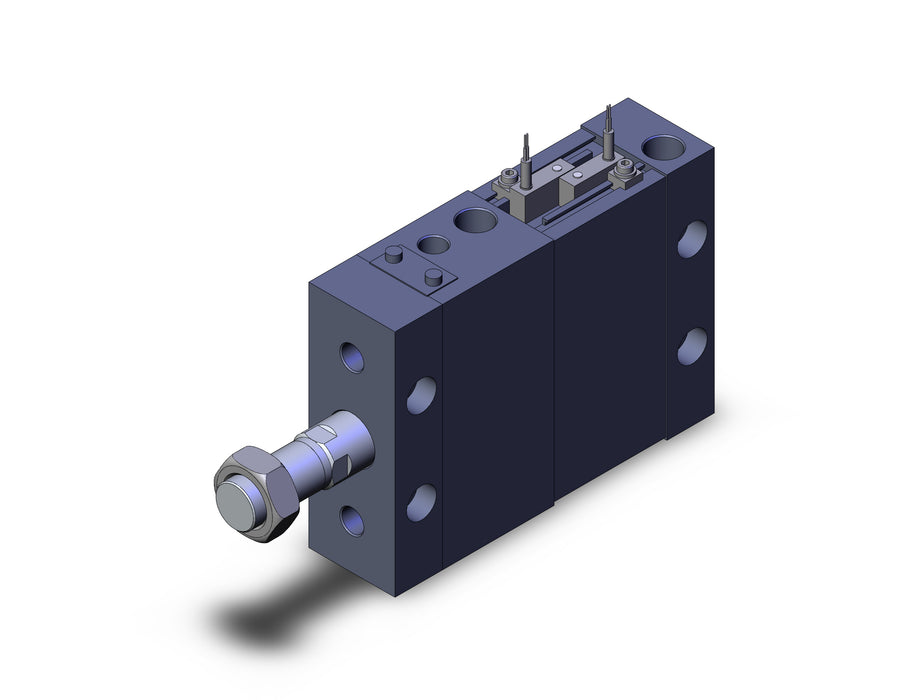MDLUB50-20DM-B-A73L Cyl, Plate w/Lock, Auto Sw Capable