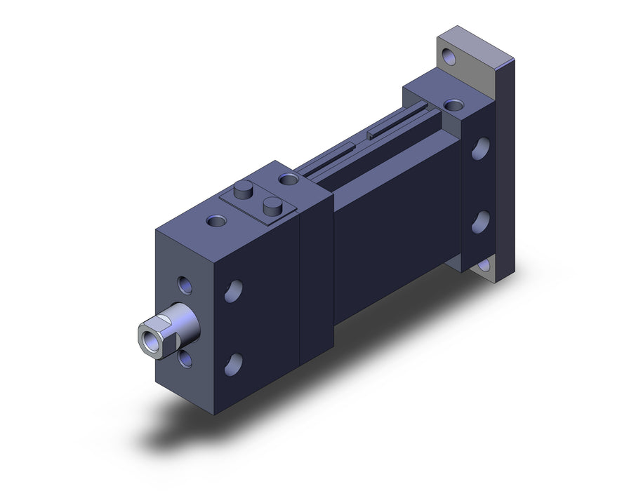 MDLUG25-25D-F Cyl, Plate w/Lock, Auto Sw Capable