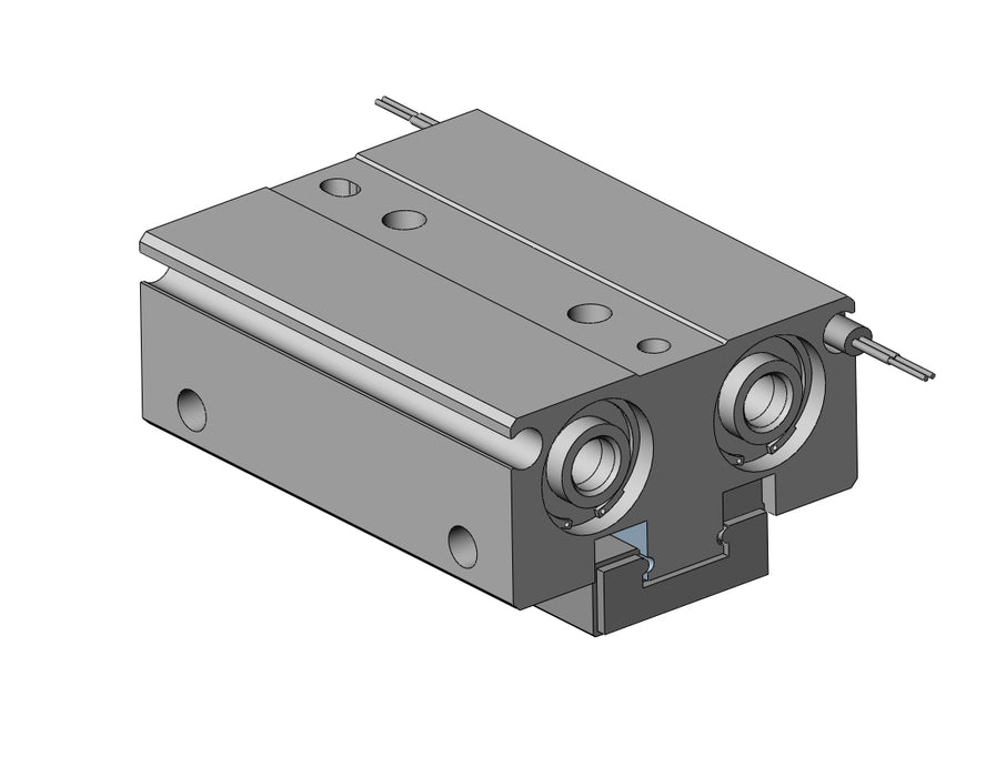 MHF2-12D-M9BL CYLINDER, MHF2, LOW PROFILE AIR GRIPPER