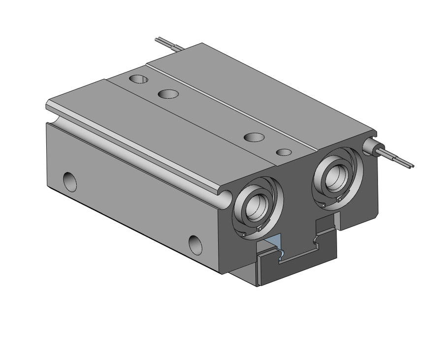MHF2-12D-M9B CYLINDER, MHF2, LOW PROFILE AIR GRIPPER