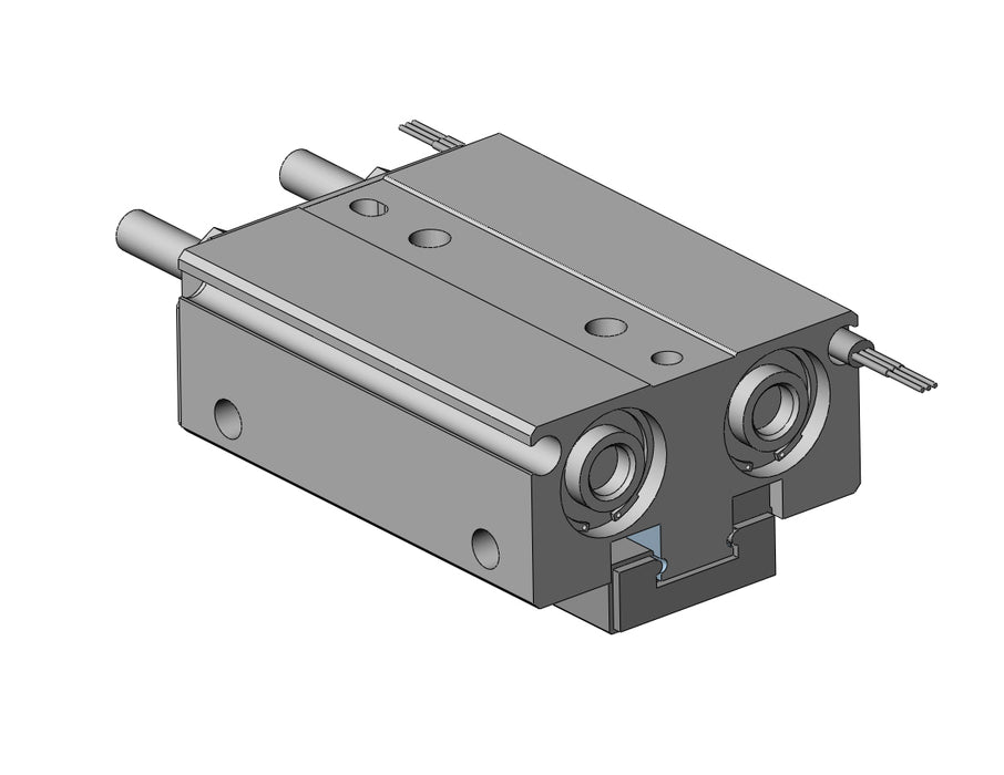 MHF2-12D-M9PL-X83A2 Cylinder, MHF2, Low Profile Air Gripper