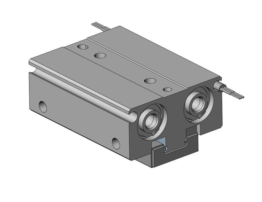 MHF2-12D-M9PL CYLINDER, MHF2, LOW PROFILE AIR GRIPPER