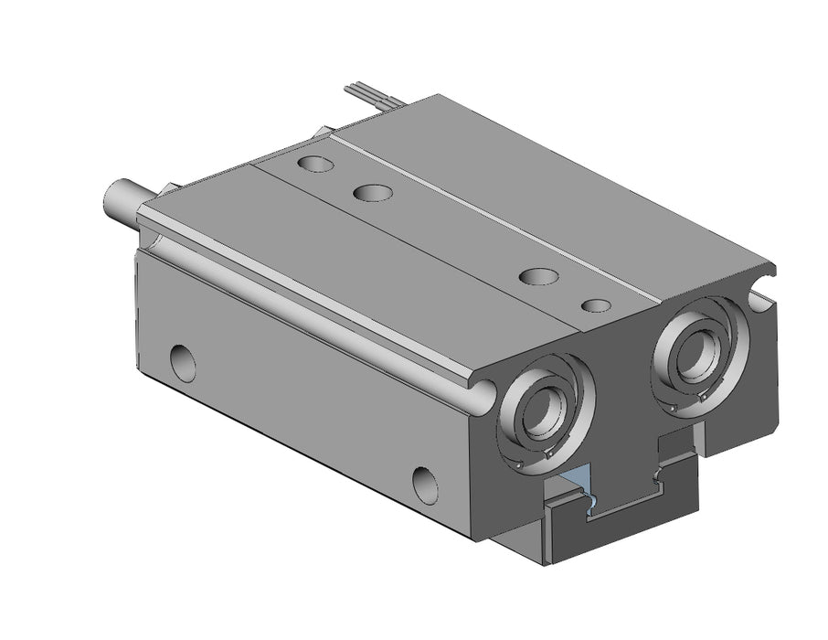 MHF2-12D-M9PMS-X83B1 Cylinder, MHF2, Low Profile Air Gripper