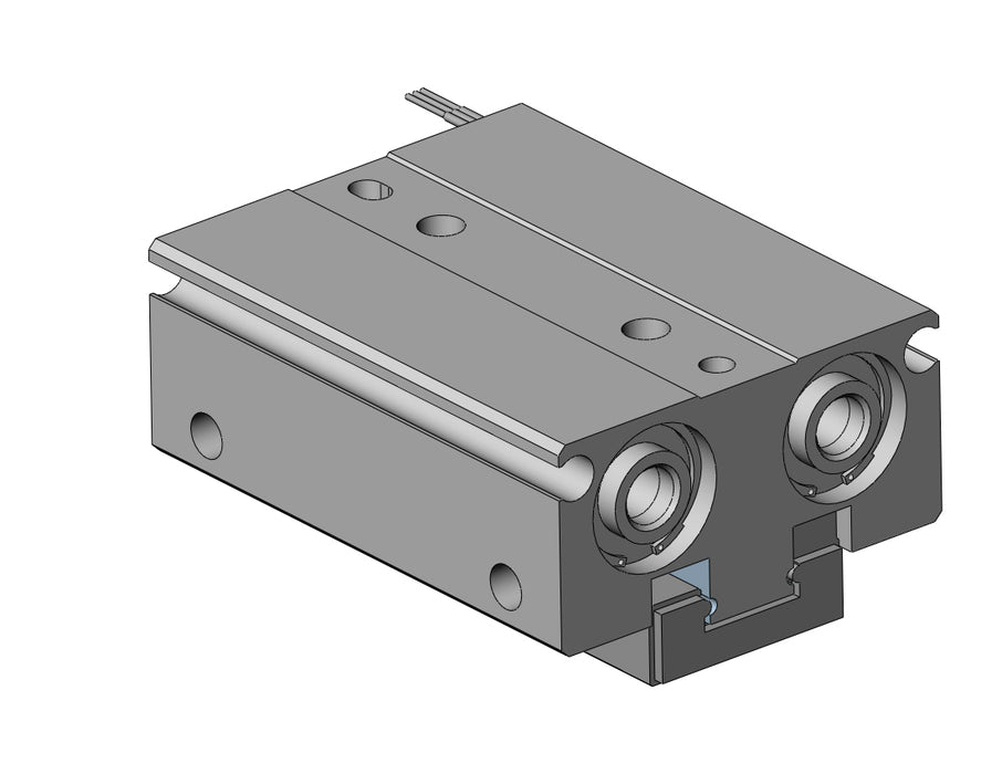 MHF2-12D-M9PSAPCS Cylinder, MHF2, Low Profile Air Gripper