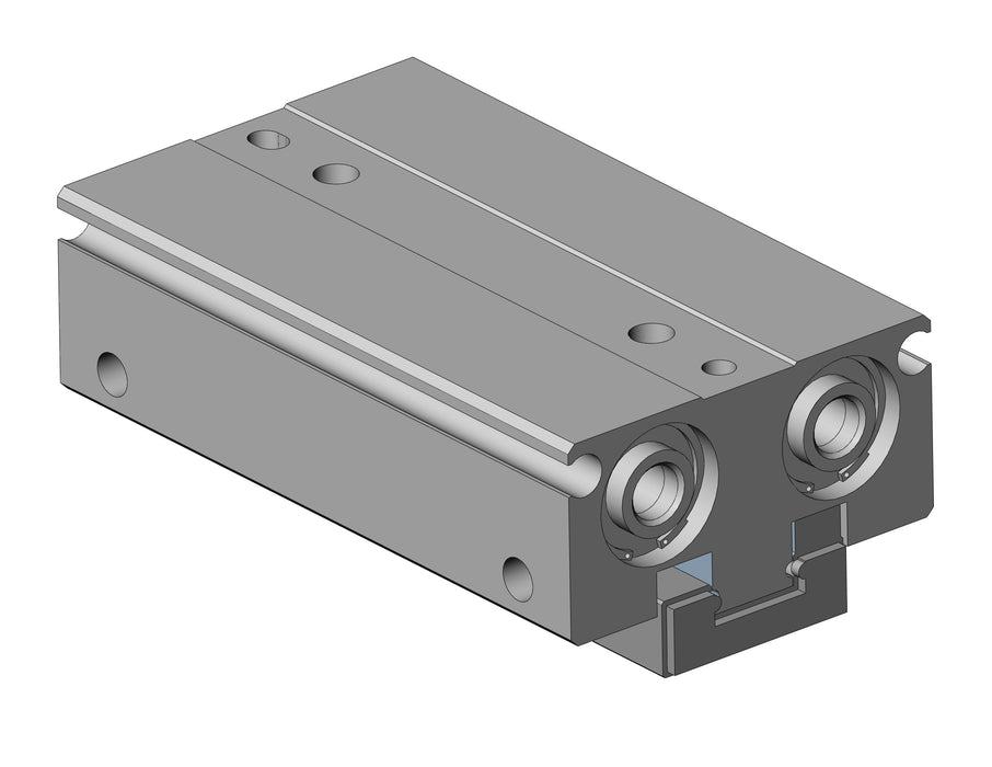 MHF2-12D1 Cylinder, MHF2, Low Profile Air Gripper