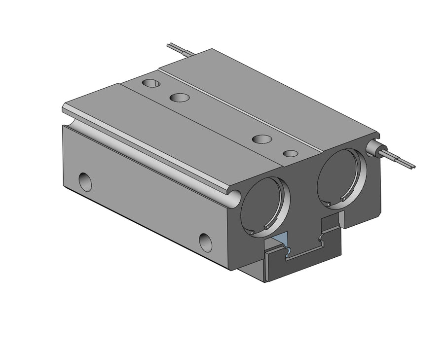 MHF2-12DR-M9BWL Cylinder, MHF2, Low Profile Air Gripper