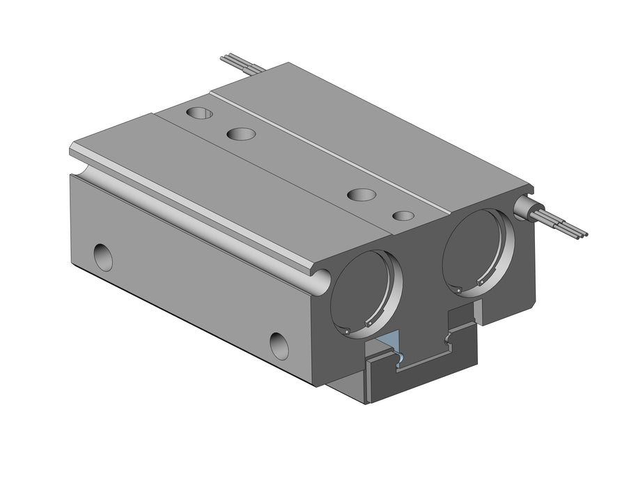 MHF2-12DR-M9NWL Cylinder, MHF2, Low Profile Air Gripper