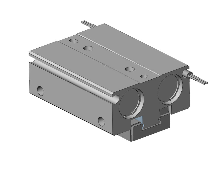 MHF2-12DR-M9PL Cylinder, MHF2, Low Profile Air Gripper